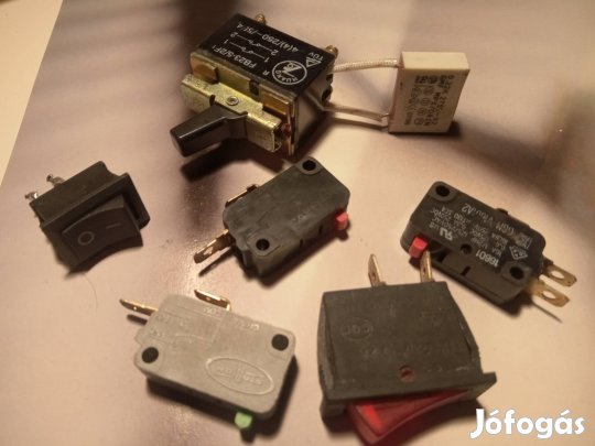 Mikro kapcsoló -két állású kapcsolók