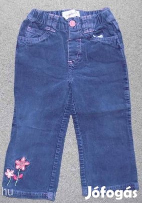 Mikrobársony hímzett nadrág, 80-as