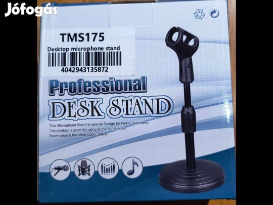 Mikrofon állvány asztali Professional Desk_Olcsóbb lett !