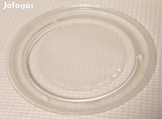 Mikrohullámú Sütőbe Való Üveg Tányér (24,5 cm) + Görgős Alátét