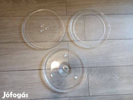 Mikrohullámú sütő tányér - 3 db - 24,5 - 25 cm-es