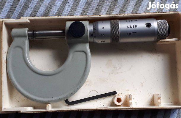 Mikrométer 0-25 mm-es újszerű eladó !