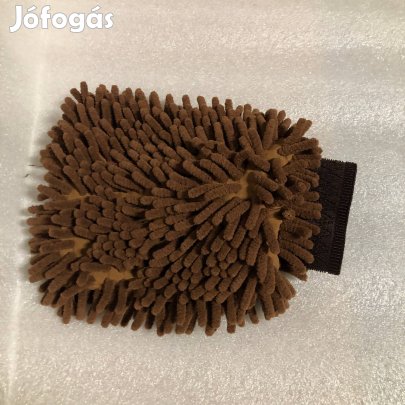 Mikroszálas Barna autómosó kesztyű - 240 x 170 mm