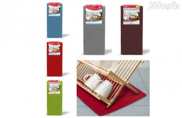 Mikroszálas Praktikus edényszárító csepegtető alátét 5 féle színben