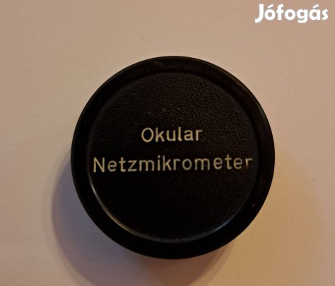 Mikroszkóp okulár - mikrométer (okulármikrométer)