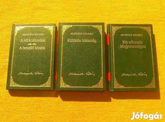 Mikszáth Kálmán művei sorozat - 1,2.3. kötet - Új könyvek