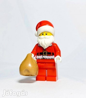 Mikulás Eredeti LEGO minifigura - City 60201 Advent 2018 - Télapó Új