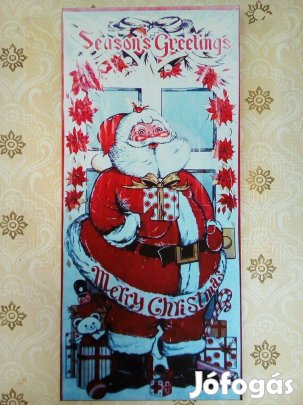 Mikulás vászonkép