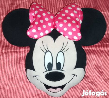 Miky vadonatúj plüss lány nagy egér fejpárna,avagy dísz párna