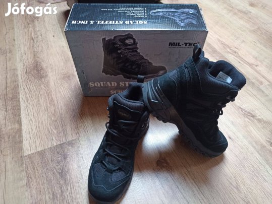 Mil-Tec Squad trekking cipő fekete 40 - es