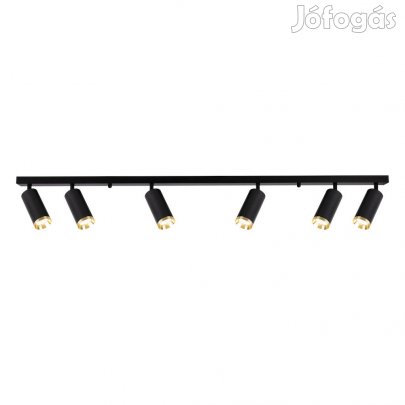 Milagro Mica fekete+arany mennyezeti/fali spotlámpa 6xGU10 (ML2102)