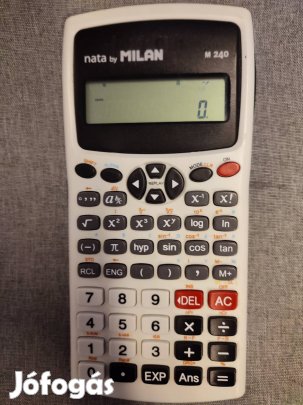 Milan M240 tudományos számológép 2 soros kijelző 240 funkciós