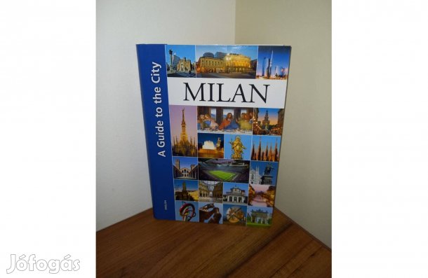 Milánó Milan Olaszország útikönyv angol könyv