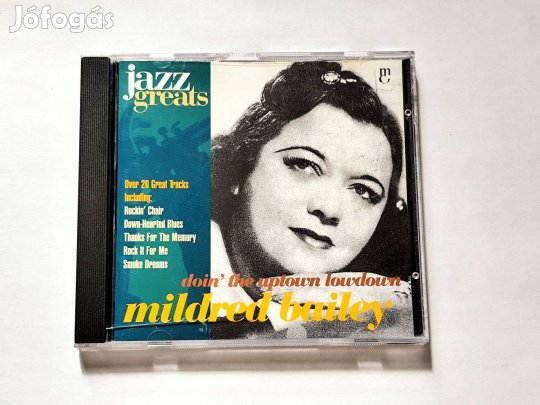 Mildred Bailey - Doin' The Uptown Lowdown CD 1997 UK Jaz