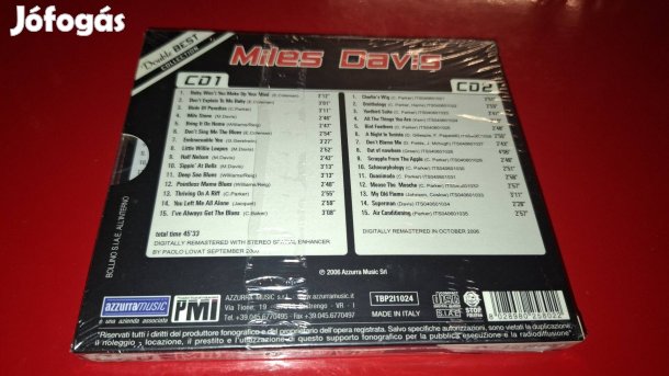 Miles Davis Best Collection dupla Cd ( Italy ) Bontatlan Jazz