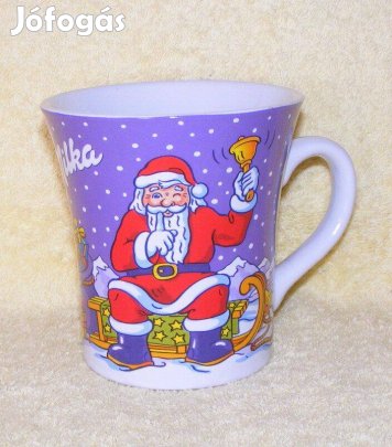 Milka karácsonyi télapó bögre