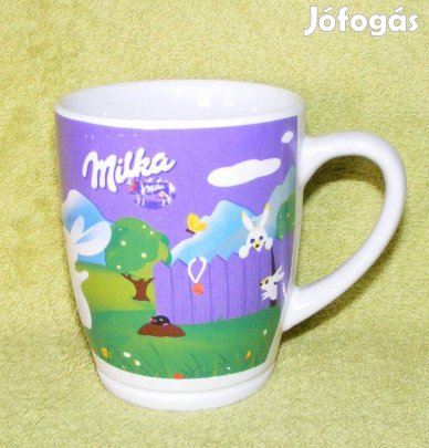 Milka porcelán húsvét, nyuszi bögre