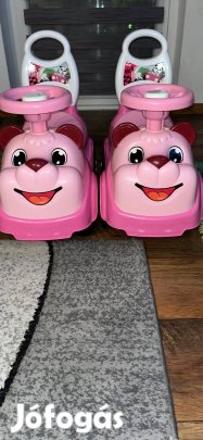 Milla rózsaszín pandás bébi taxi új