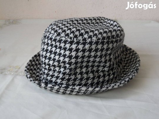 Milla tyúkláb mintás kalap, fejfedő