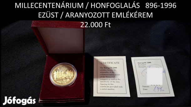 Millecentenárium / Honfoglalás Emlékérem