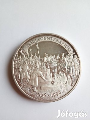 Millecentenáriumi Nagyezüst 1 kg színezüst PP ezüst ritkaság!