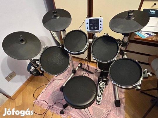 Millenium 150x profi hálóbőrös elektromos dob dobfelszerelés