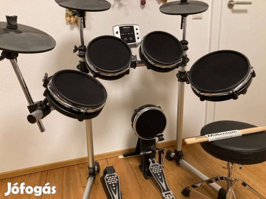 Millenium 150x újszerű profi hálóbőrös elektromos dob