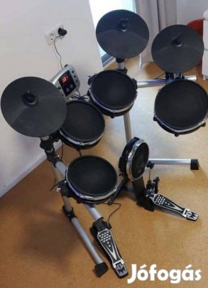 Millenium MPS-150X újszerű hálóbőrös elektromos dob dobfelszerelés 