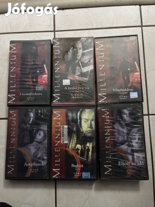 Millennium vhs pakk 6 darabos scifi