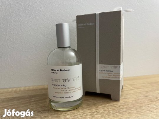 Miller et Bertaux A quiet morning unisex niche parfüm