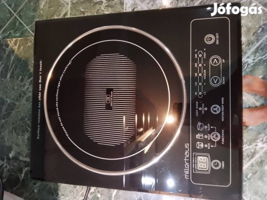 Millerhaus indukciós programozható digitális főzőlap,német