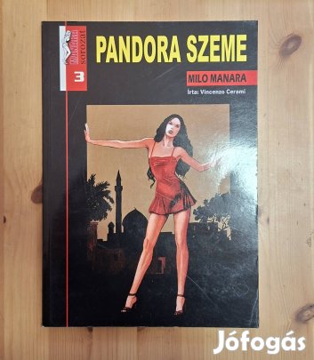 Milo Manara képregény csomag - A játékszer, Karamell, Pandora szeme