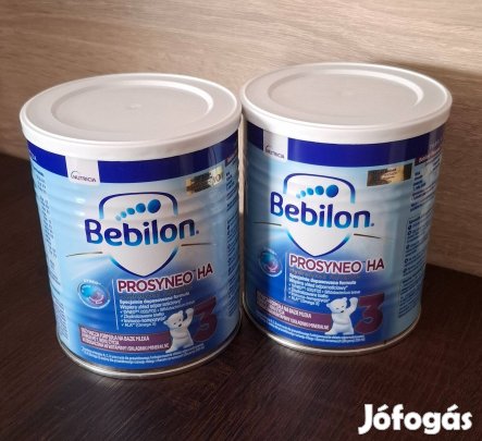 Milumil HA 3 Prosyneo 12+ hó 2db anyatej-kiegészítő tápszer Bebilon