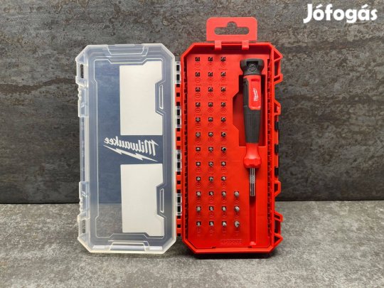 Milwaukee 39in1 precíziós csavarhúzó + bit készlet