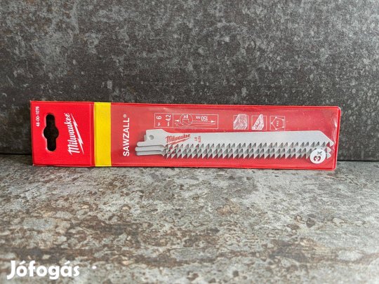 Milwaukee 3 részes orrfűrészlap szett fához 150mm / 4,2 Szablyafűrész