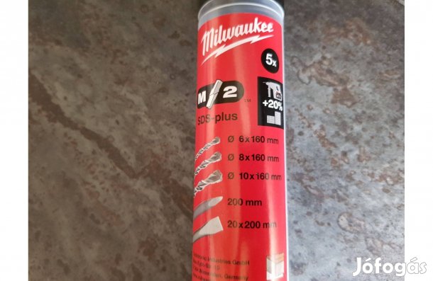 Milwaukee 5 részes SDS Plus Véső Fúró készlet