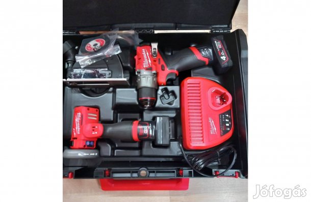 Milwaukee M12FPP2G2-402X behajtó erőcsomag