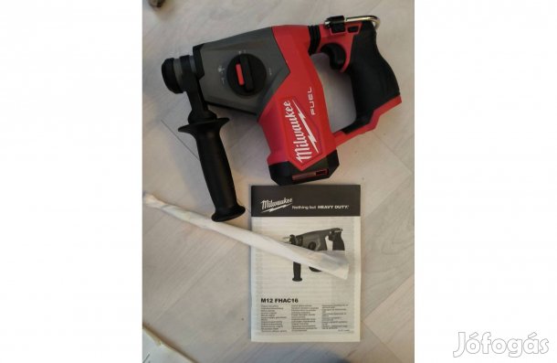 Milwaukee M12 Fhac16 akkus SDS-Plus fúró-vésőkalapács