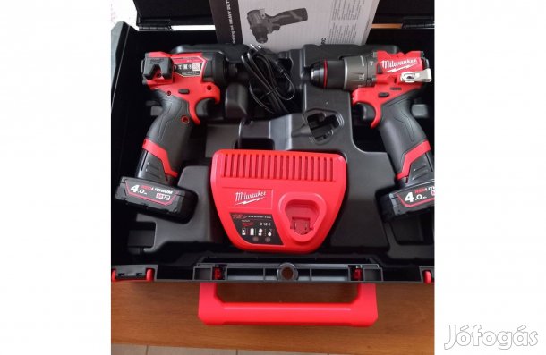 Milwaukee M12 Fuel dupla behajtó szett