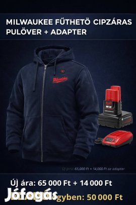 Milwaukee M12 fűthető pulóver