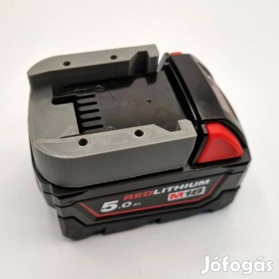 Milwaukee M18 18V akkumulátorhoz fali tartó konzol