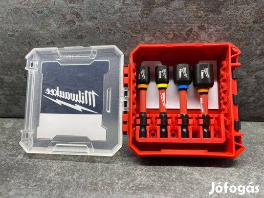 Milwaukee Mágneses gépi dugókulcs készlet hex befogás