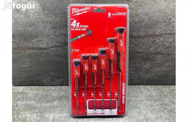 Milwaukee Precíziós csavarhúzó készlet - SL PH Szövet tárolóban