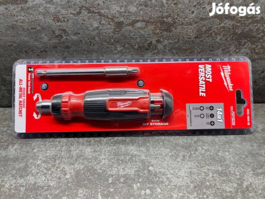 Milwaukee Racsnis csavarhúzó készlet 14in1 - 4932480582