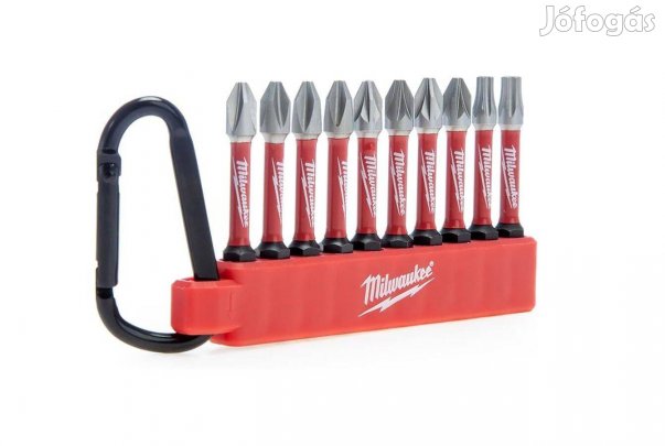 Milwaukee Shockwave Impact Duty karabineres bitkészlet - 10 részes