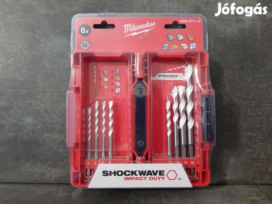 Milwaukee Többfunkciós Univerzális fúrószár készlet hex befogás 12-ig