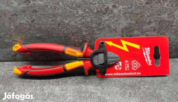 Milwaukee VDE Szigetelt oldalcsípő fogó 160mm