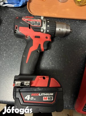 Milwaukee fúró+akku eladó