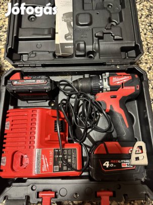 Milwaukee tokmányos utve fúró csavarozo 
