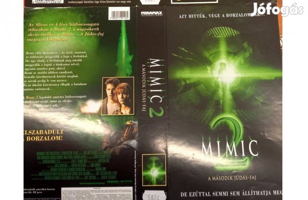 Mimic 2 - A judas fáj - horror vhs